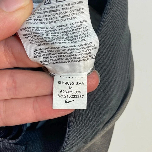 NIKE PRO Gray Tie Dye Crop Leggings- size M - Picture 3 of 10